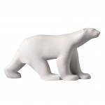 Figurine miniature reproduction l'ours blanc de pompon