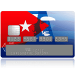 Sticker Carte de cr�dit Che Guevara Liberta