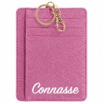 Porte-cartes porte-cl�s connasse en polyester paillet�