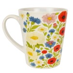 Mug conique fleurs des champs