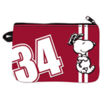 Pochette Moyen Mod�le Snoopy r�tro Rouge