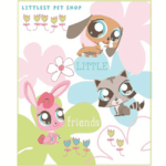Plaid Littlest Petshop Flowers