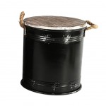 Boîte pouf industrielle Petit modèle 27 cm uniquement Boîte pouf industrielle Petit modèle 27 cm uniquement