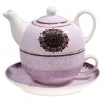 Théière solo en porcelaine Mandala Théière solo en porcelaine Mandala