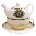 Théière solo en porcelaine Mandala Théière solo en porcelaine Mandala