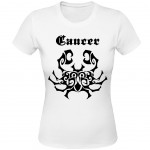 Tee shirt blanc femme Zodiaque