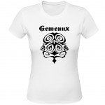 Tee shirt blanc femme Zodiaque