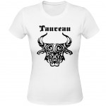 Tee shirt blanc femme Zodiaque