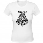 Tee shirt blanc femme Zodiaque
