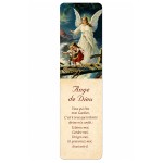 Marque-page ange gardien plastifi� 12,8 cm