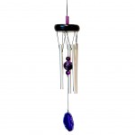 Mobile sonore Violet En bois - Mtal et Verre