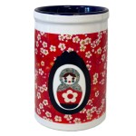 Porte ustensiles de cuisine Matriochka Cbkreation