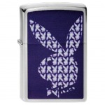 Briquet Zippo violet Playboy