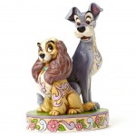 Statuette de Collection La Belle et le Clochard