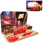 Carte 3D Disney - La rivalit Cars