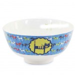 Grand bol Chat - Turquoise