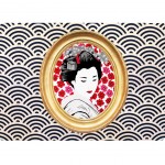 Tapis de souris Geishas 27 x 19 cm