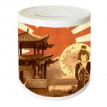 Tirelire ronde par Cbkreation