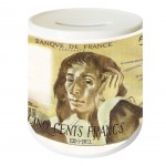 Tirelire ronde 500 Francs par Cbkreation