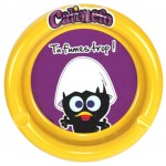 Cendrier Calimro rond en mtal