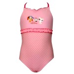 Maillot de bain 1 pice rose  pois  Littlest Petshop