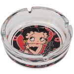 Cendrier noir Betty Boop