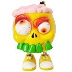 Tirelire monstre Jaune sur ressort