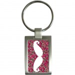 Porte clef Moustache by Cbkreation