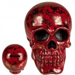Tirelire en rsine Crne modle Rouge et or
