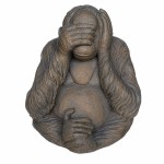 Grande statue orang outan ne rien voir 62 cm