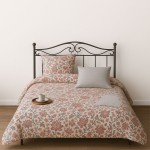 Parure de lit cru Colombe 260 x 240 cm