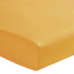 Drap housse Sahara en percale de coton 80 fils 140 x 190 cm