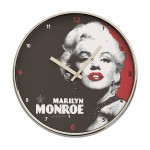 Pendule murale en mtal Marilyn