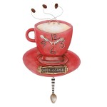 Horloge cappuccino Allen Designs