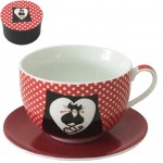 Set bol et sous-tasse Chats