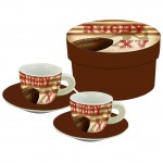 Set Expresso Ballon Ovale