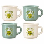Coffret 4 tasses expresso M�moire de Provence en c�ramique