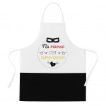 Tablier adulte  nouer - Ma Maman c'est Super Maman