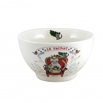 Bol en porcelaine chat