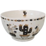 Bol en porcelaine Cactus