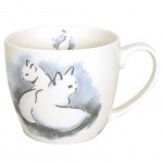 Tasse en Cramique chats en ombre