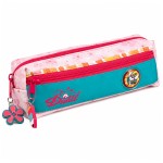 Trousse scolaire rose Diddlina 2 compartiments