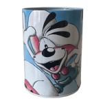 Pot � crayons Diddl en m�tal � Hauteur 10 cm � Diam�tre 7.5 cm