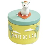 Boite  dents de lait souris tropic bleu vert