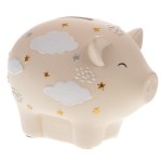 Tirelire cochon Louison beige