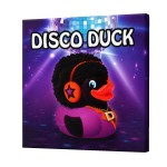 Cadre en toile Canard Disco