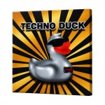 Cadre en toile Canard Techno