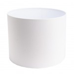 Grand Abat-jour en lin Blanc 40 cm Grand Abat-jour en lin Blanc 40 cm