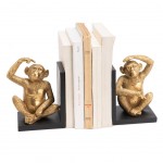 Stop-livres Singes Rigolos en résine Stop-livres Singes Rigolos en résine