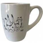 Tasse arrondie Les Pimbches - Chat de Dubout